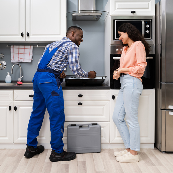 what kind of warranty do you offer on your cooktop repair services in Virginia State University